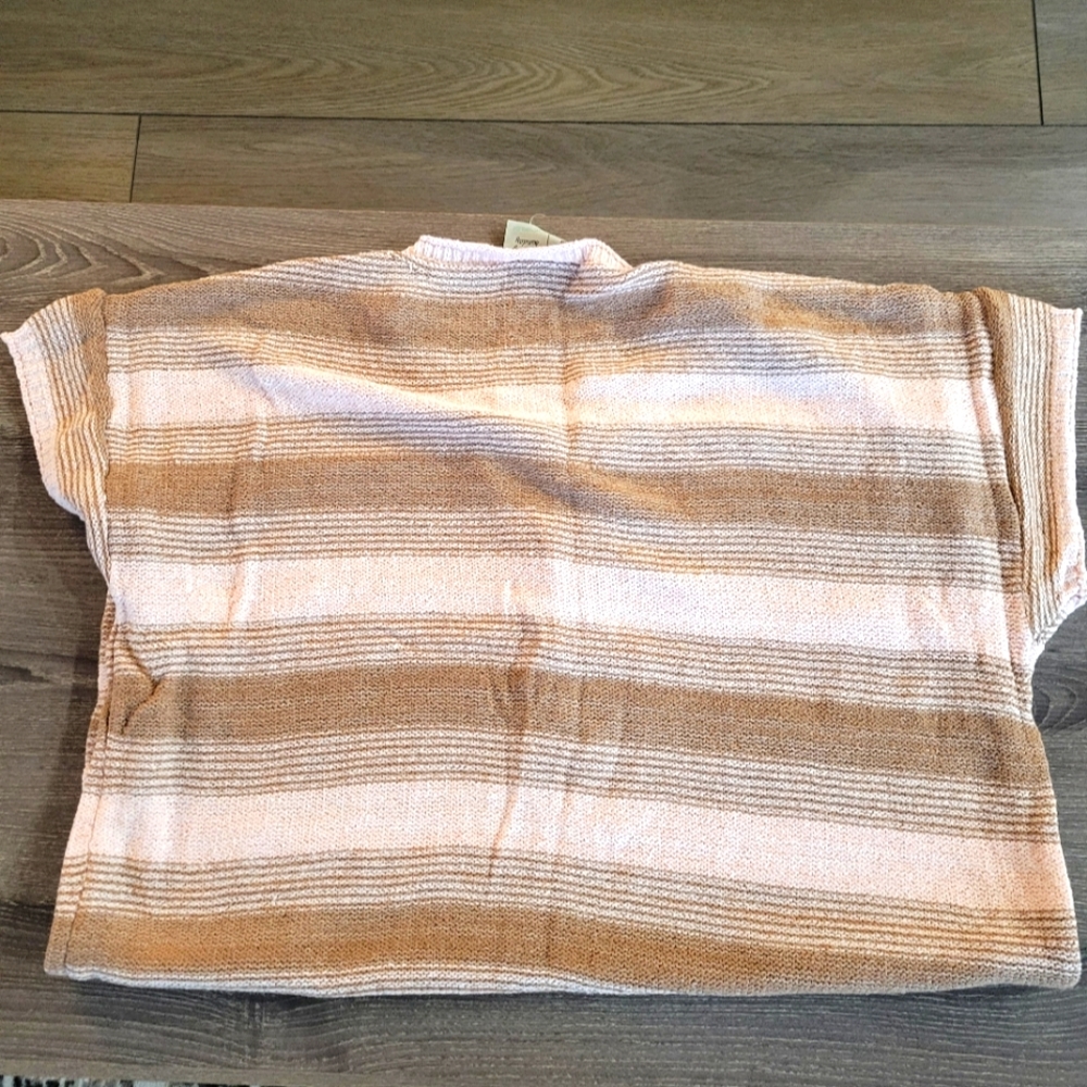 NWT Anthropologie Sat/Sun Jaden Knit Striped Romper XL - Picture 11 of 12